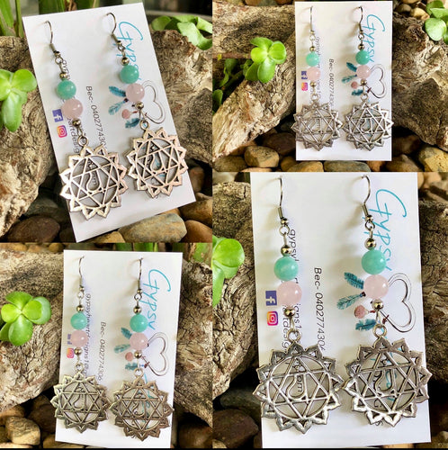 Heart Chakra Earrings