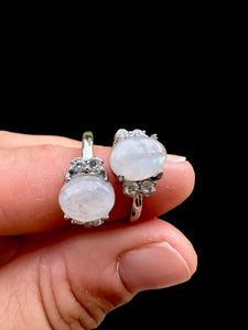 Moonstone Adjustable Ring