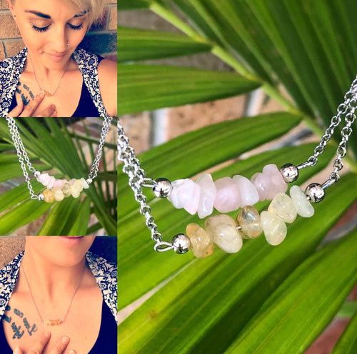 Gypsy Heart Chip Necklace